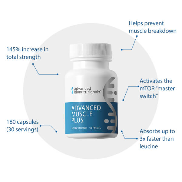 Energy supplement bottle supporting mitochondrial function and daily vitality